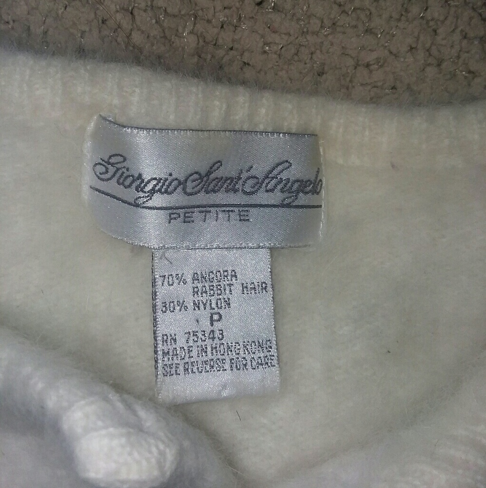 Angora Giorgio Sant' Angelo angora sweater